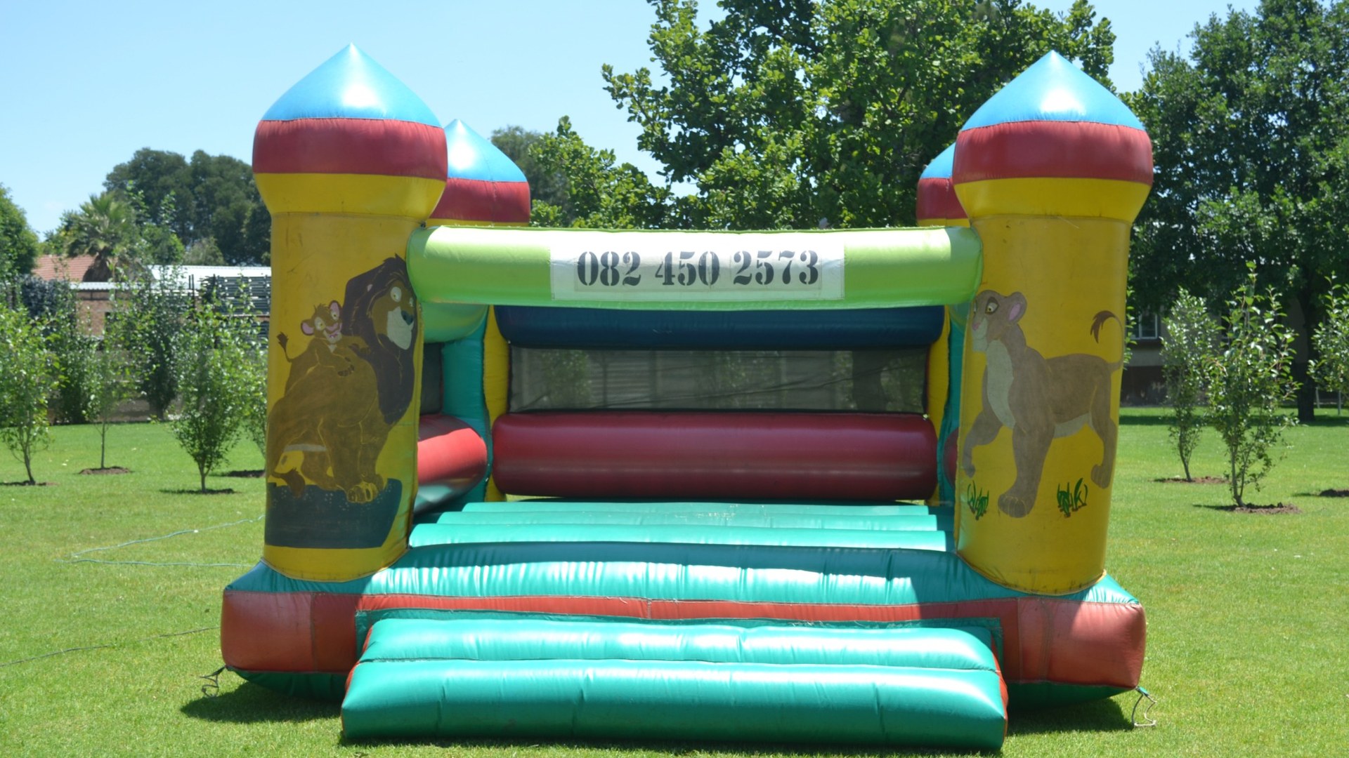 Lion King Bouncy Castle